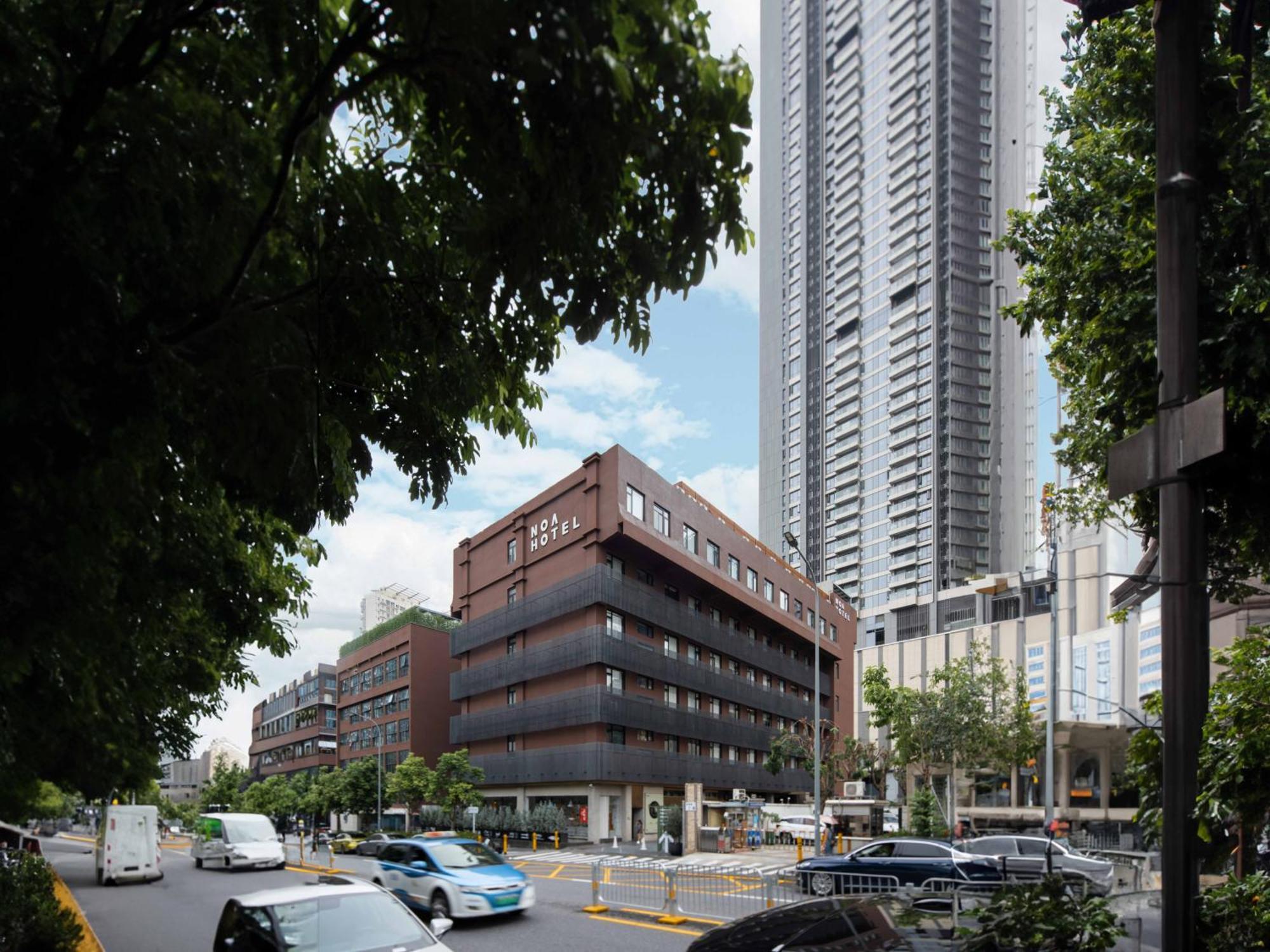 Noa Hotel Shenzhen Luohu Exterior foto